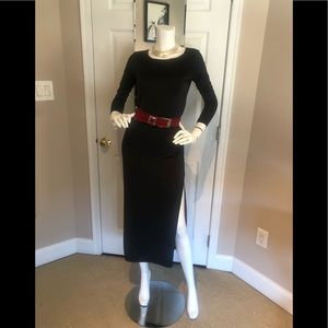 Isabel Lu brand leotard fabric maxi dress